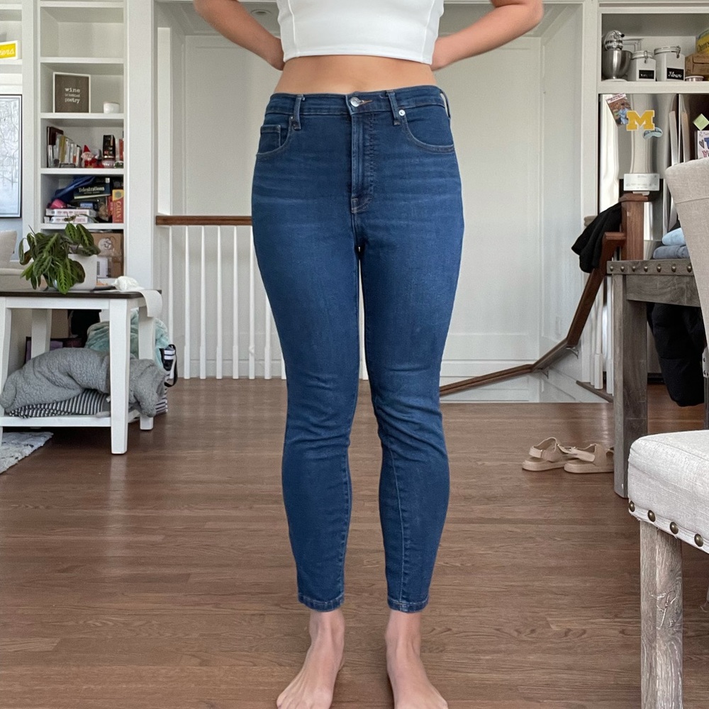 Everlane high rise skinny Jean